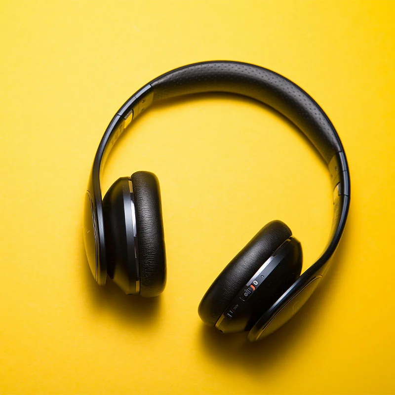 Sony black headphone 1 Sony black headphone